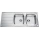 Fregadera inox Luisina Rock EV4521 