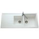 Fregadero encastrado EV421VM Blanco Alpina