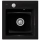 Fregadero cerámico Luisina Subway EV678122 Glossy Black
