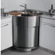 Fregadero de acero inoxidable Luisina Aquastation