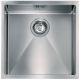 Fregadero de acero inoxidable Luisina RADIO-10 EV1036MIL - 450 x 450 mm - 1 cubeta