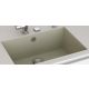 Fregadero sintético bajo encimera Poalgi Shira - 660 x 520 - 1 seno rectangular. Ref.502
