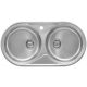 Fregadero doble Roca Duo 80 2C inox 84 x 44