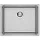 Fregadero de cocina Roca Roma 50 inox 54 x 44