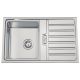 Fregadero 1 seno con escurridor de acero Rodi Fusion 80 - 80x50