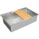 Fregadero grande acero Teka ForLinea RS15 71.40 PRO - 750 x 500 con tabla de corte