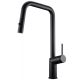 Grifo de cocina extraible Imex Bonn Negro