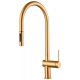 Grifo cocina extraible Imex Berna oro cepillado