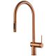 Grifo cocina extraible Imex Berna Oro Rosa 