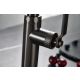 Grifo cocina extraible Imex Niza black gun metal