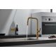 Grifo cocina extraible Imex Niza oro cepillado