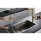 Grifo cocina extraible Imex Niza oro cepillado