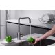 Grifo cocina Imex Loira black gun metal
