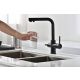 Grifo de cocina para osmosis Imex Marsella negro