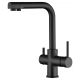Grifo de cocina para osmosis Imex Marsella negro