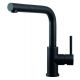 Grifo extraíble acero inoxidable Luisina Total Inox RC304DO negro