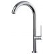 Grifo de cocina Luisina RC602 - Monomando cromado con caño orientable