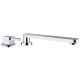 Grifo de cocina escamoteable plano Luisina RCD4569/BR