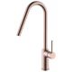 Grifo de cocina Imex Kenia oro rosa cepillado