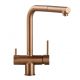 Grifo osmosis extraible para cocina Borrás NAT1785NM Cobre cepillado
