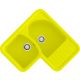 Fregadero esquinero Poalgi Basic Jade 118 Amarillo Brillante