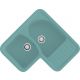 Fregadero esquinero Poalgi Basic Jade 118 Turquesa Pastel