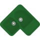 Fregadero esquinero Poalgi Basic Jade 118 Verde Esmeralda