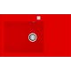 Fregadero Poalgi Shira 503 Rojo Brillante