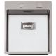 Fregadero de acero Rodi Box Lux 46 R12 - 45x50