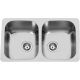 Fregadero de acero Rodi INDIVIDUAL DUO 80 - 76x45