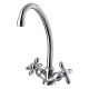 Grifo bimando de cocina Borrás SAF6005C