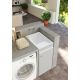 Modulo para Lavadero Syan Apolo - 800 x 560 x 370mm - Melamina