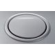 Enchufe de cocina CucineOggi energy box Escamoteable -   IL 700 LED -   3  Enchufes - Tapa en lacada en plata Y 3 Leds Azules.
