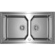 Fregadero doble seno Teka Brooklyn 90 M-XP 2C Rev