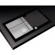 ▷ Fregadero cristal cubeta acero Teka Diamond RS15 1C 1E 86 negro