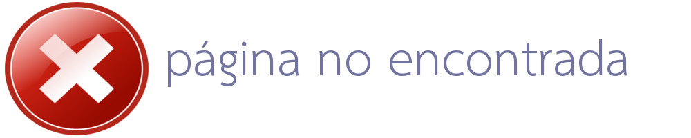 Página no encontrada Página no encontrada