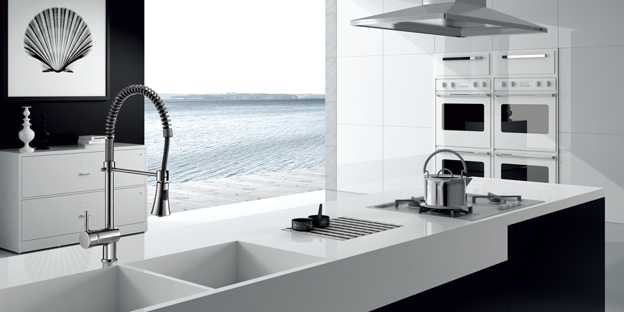 Grifo de cocina con muelle Borras M2845C