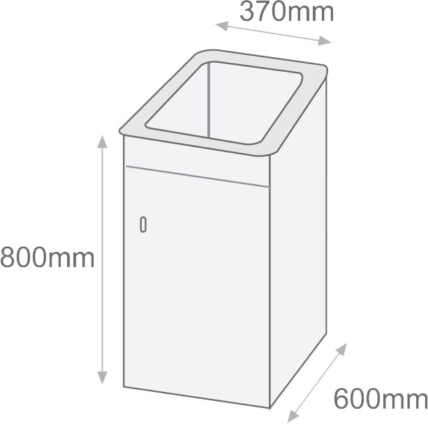 Medidas Mueble Lavadero Apolo