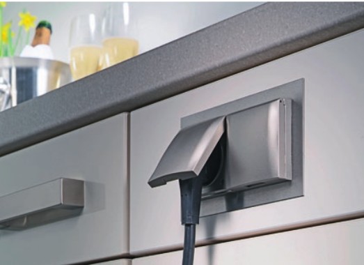 Enchufe de cocina CucineOggi ENERGY BOX 2E -    IL 834 -   2  Enchufes.