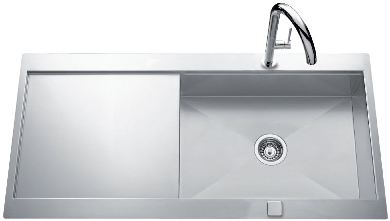 Fregadero de acero inoxidable Luisina Adagio Plus Luisinox EV56011 Fregadero de acero inoxidable Luisina Adagio Plus Luisinox EV56011