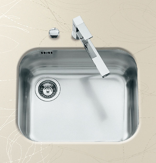 Fregadero de acero inoxidable Luisina cl&aacute;sica Luisinox EVSP17MIL