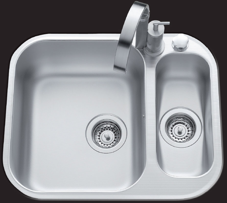 Fregadero de acero inoxidable Luisina clásica Luisinox EVSP19