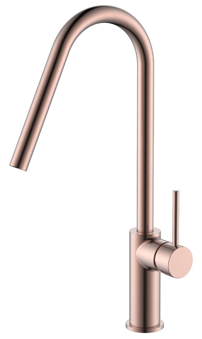 Grifo cocina Kenia oro rosa cepillado