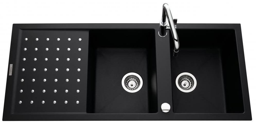 Fregadero diseño Luisina EV8621 Full Black