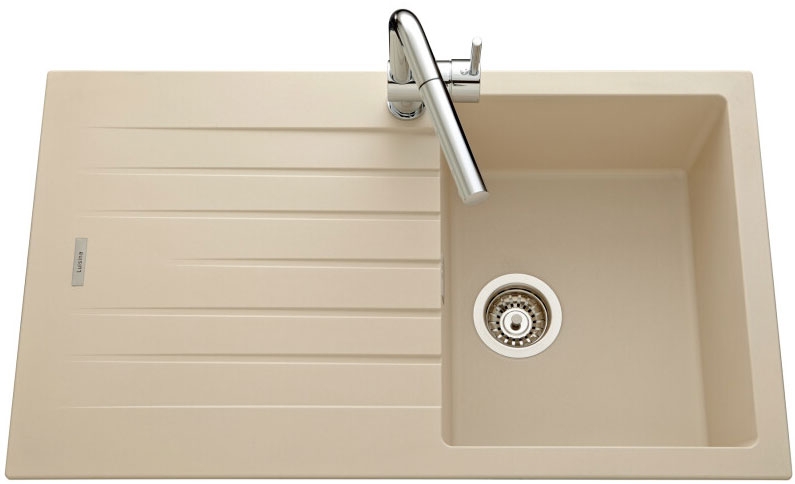 Fregadero seno + escurridor Luisina HIP HOP EV8701 CHAMPÁN Fregadero seno + escurridor Luisina HIP HOP EV8701 CHAMPÁN