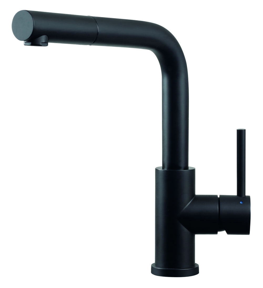 Grifo Luisina acero RC304DO 079 negro mate