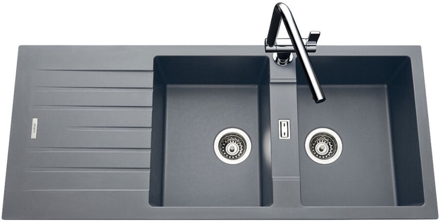 Fregadero seno + escurridor Luisina HIP HOP EV8721 CROMA Fregadero seno + escurridor Luisina HIP HOP EV8721 CROMA