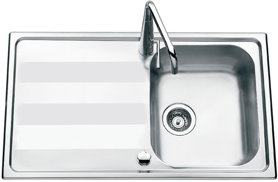 Fregadero de acero inoxidable Luisina Menuet Luisinox EV5201
