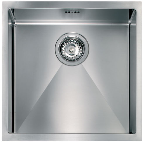 Fregadero de acero inoxidable Luisina RADIO 10 Luisinox EV1036MIL