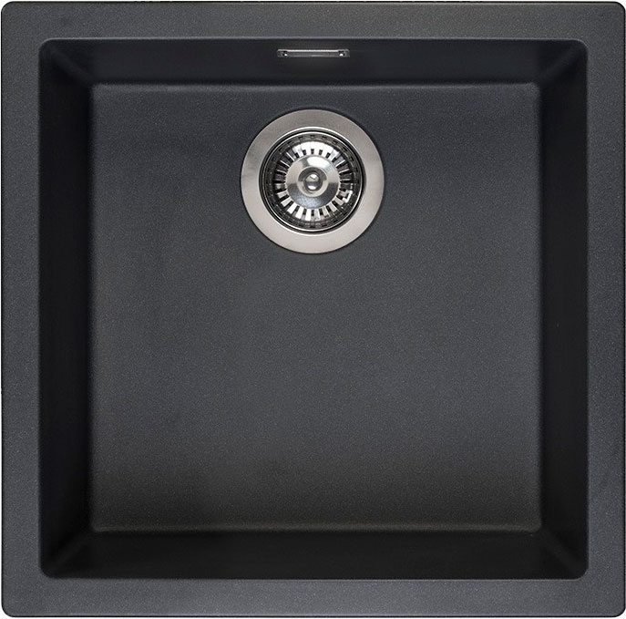Fregadero Amsterdam 40 Negro plateado